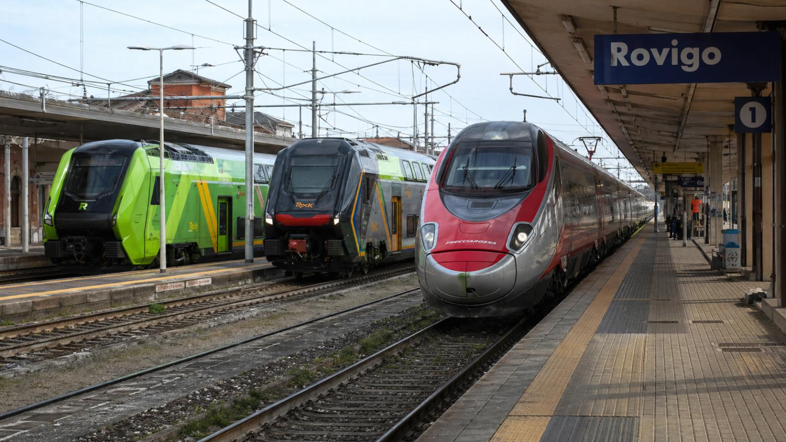 Linea Bologna&ndash;Padova ferma tra Rovigo e Stanghella: pomeriggio nel caos, ritardi fino a 200 minuti e treni deviati