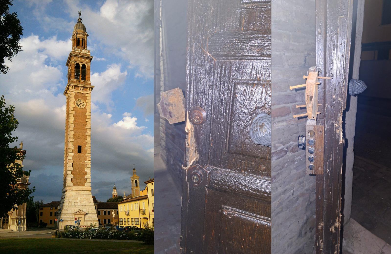 Salgono sul campanile di Santa Sofia per gioco: denunciati