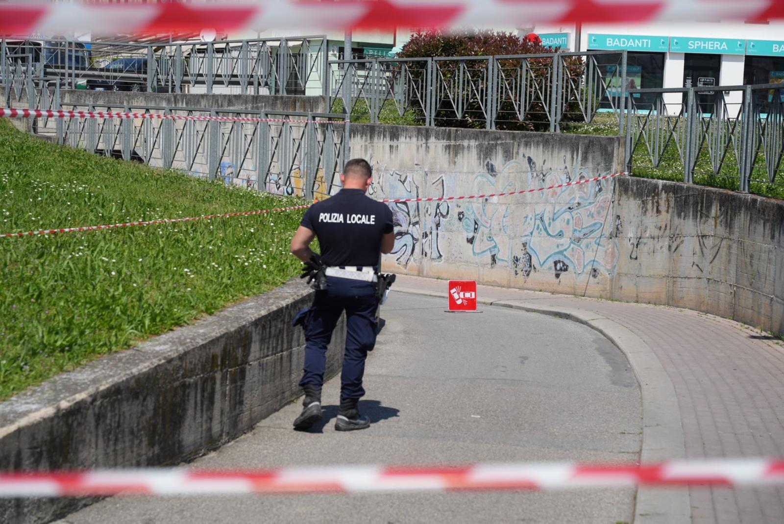Chiuso il sottopasso ciclopedonale di ponte Marabin