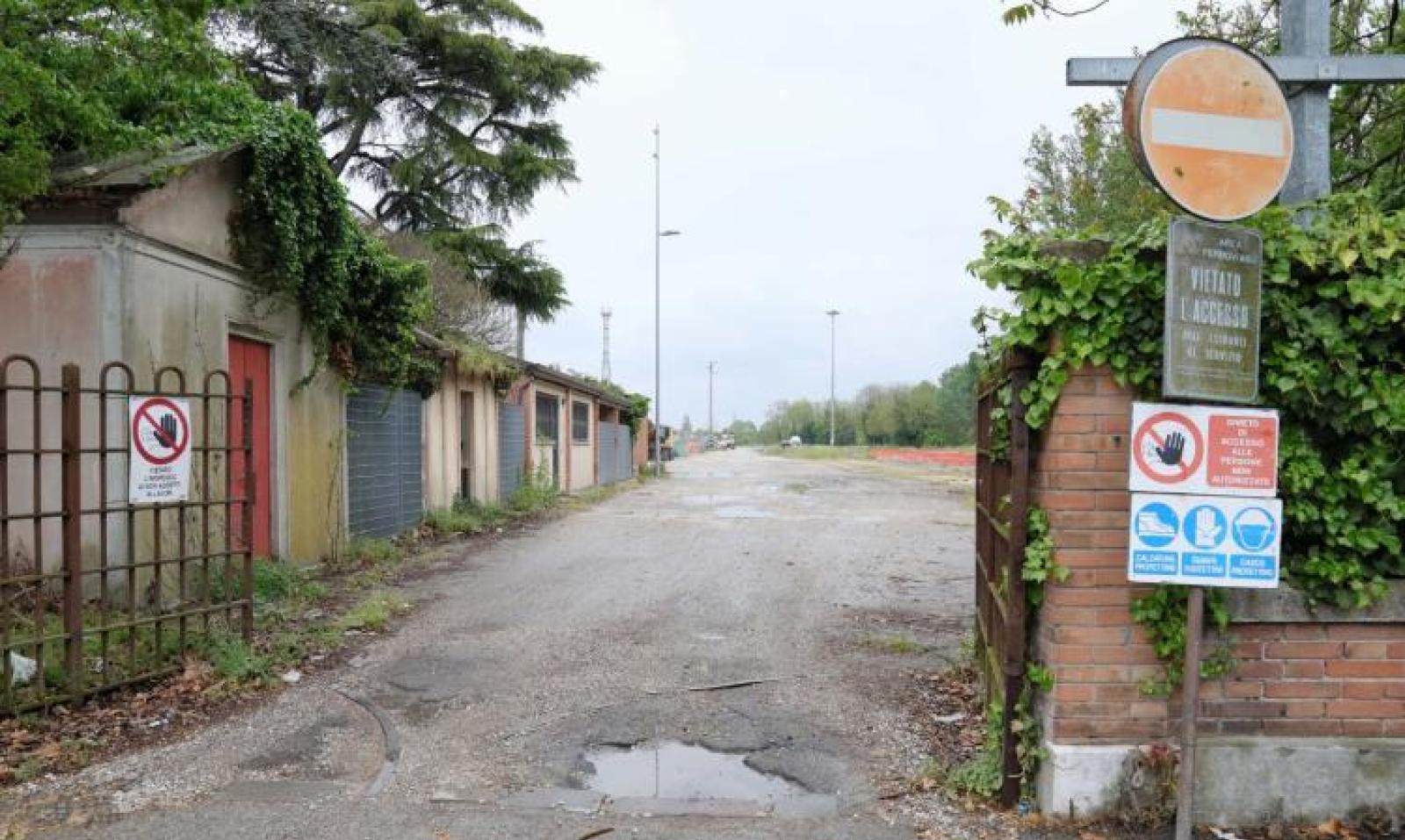 Ex scalo merci, ora il rogito