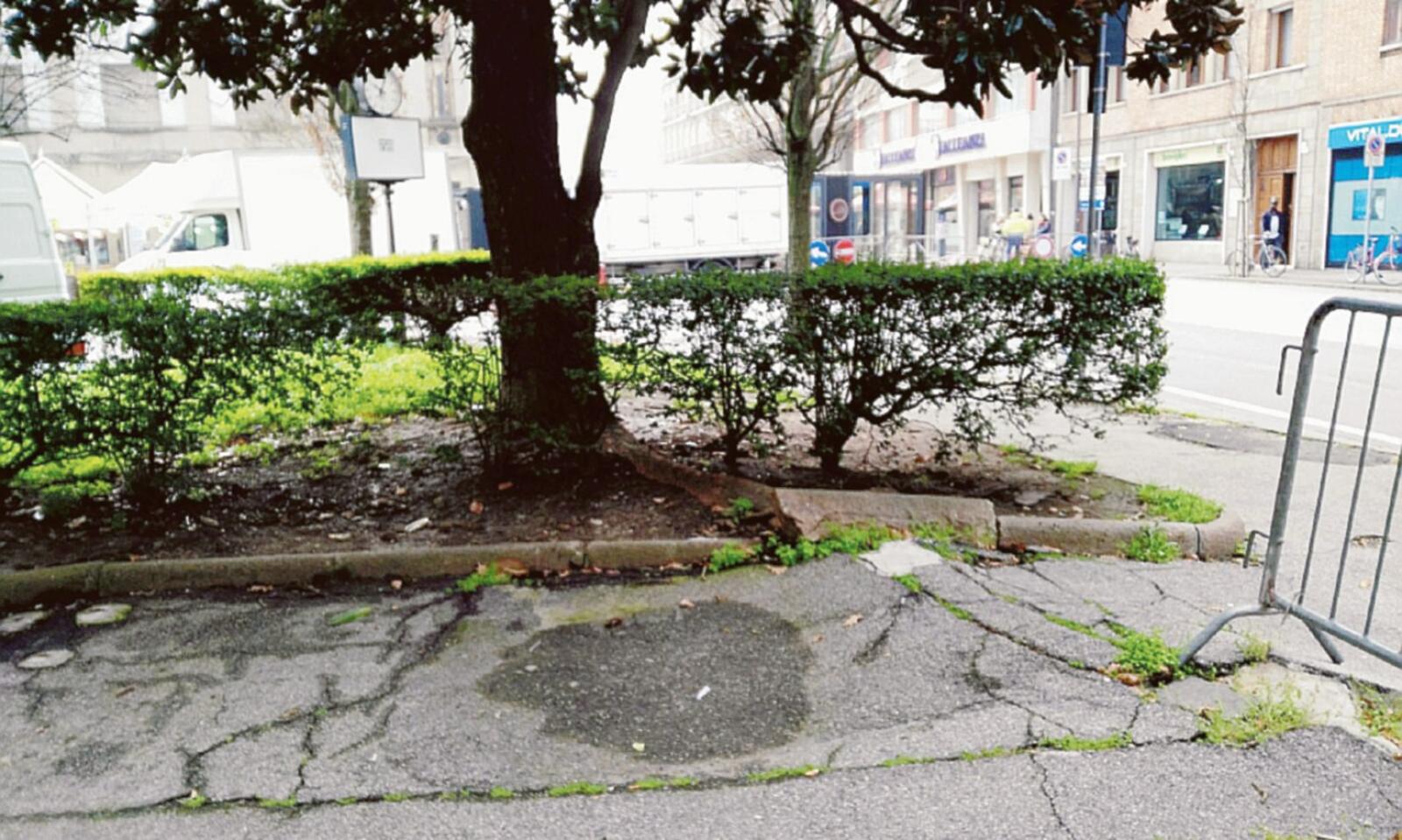 &ldquo;Asfaltate e rimettete le panchine&rdquo;