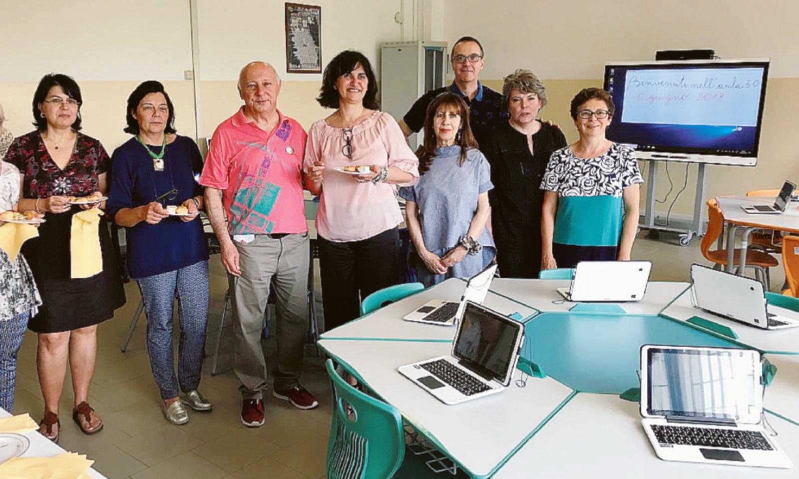 Un&rsquo;aula multimediale per la Moro