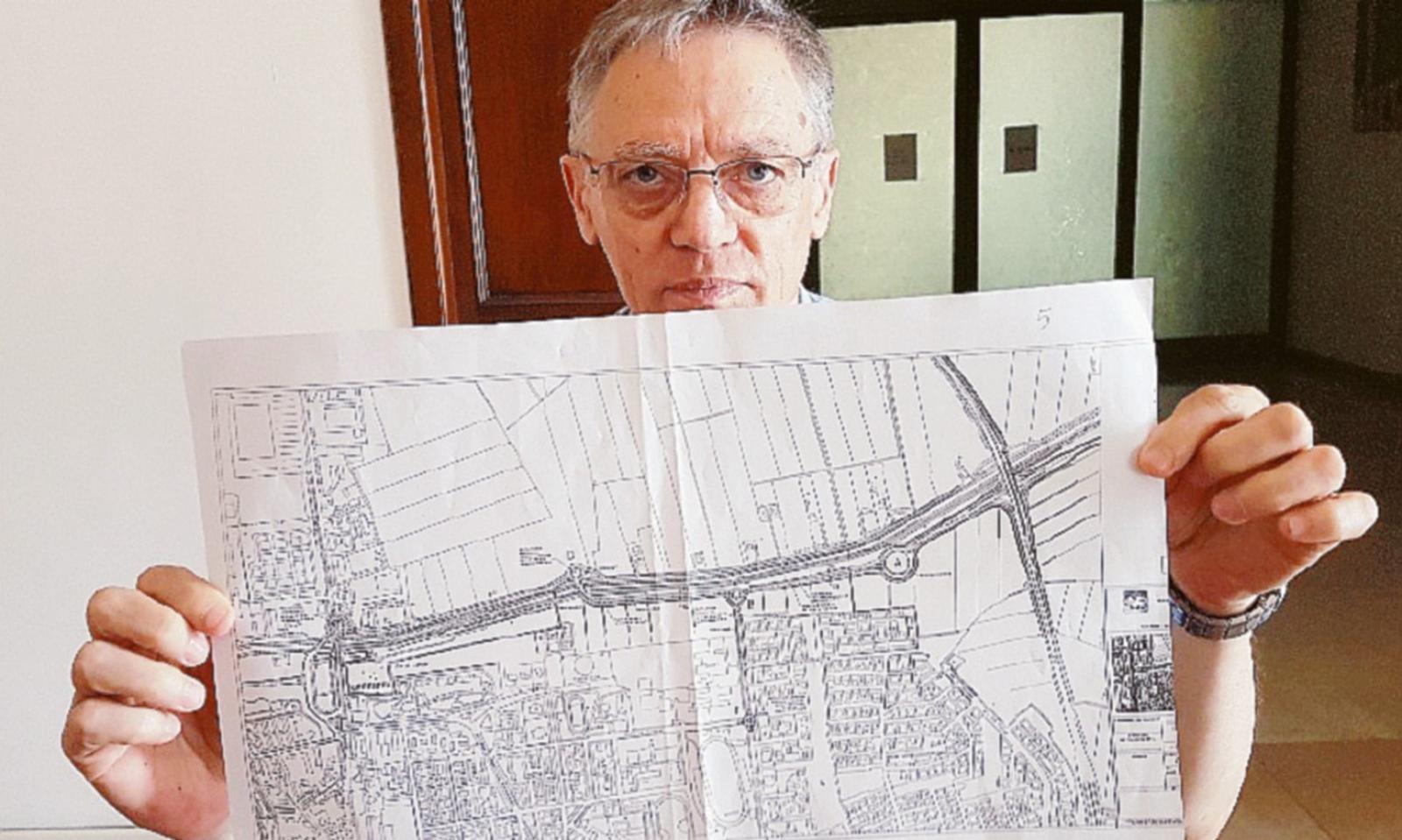 Passante Nord, tre le rotatorie