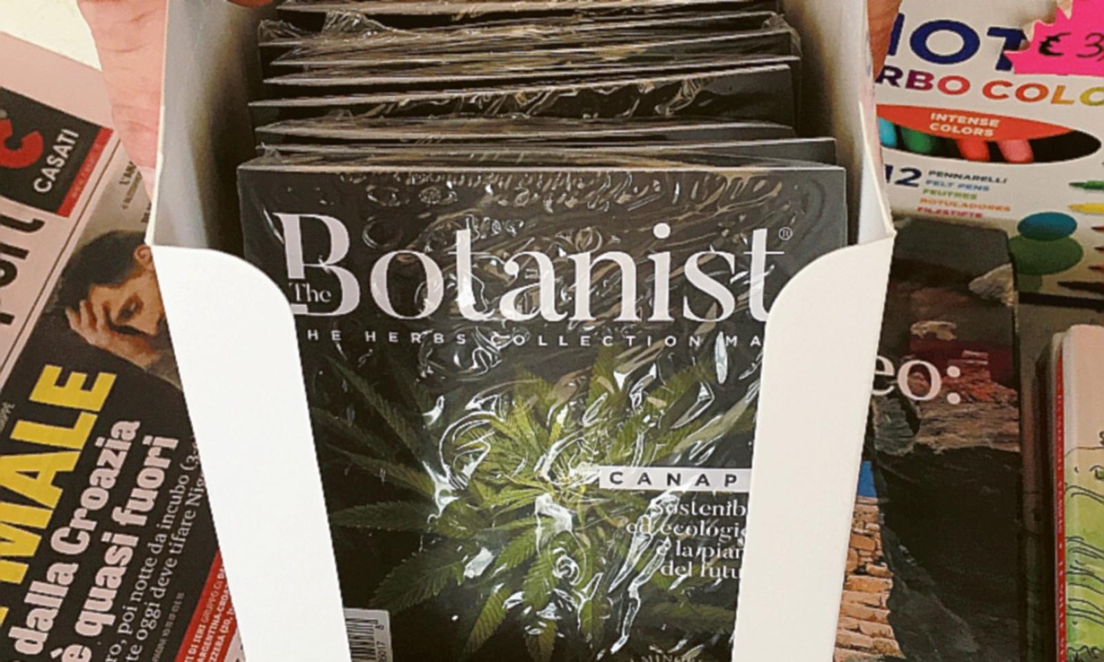 Canapa light in vendita in edicola