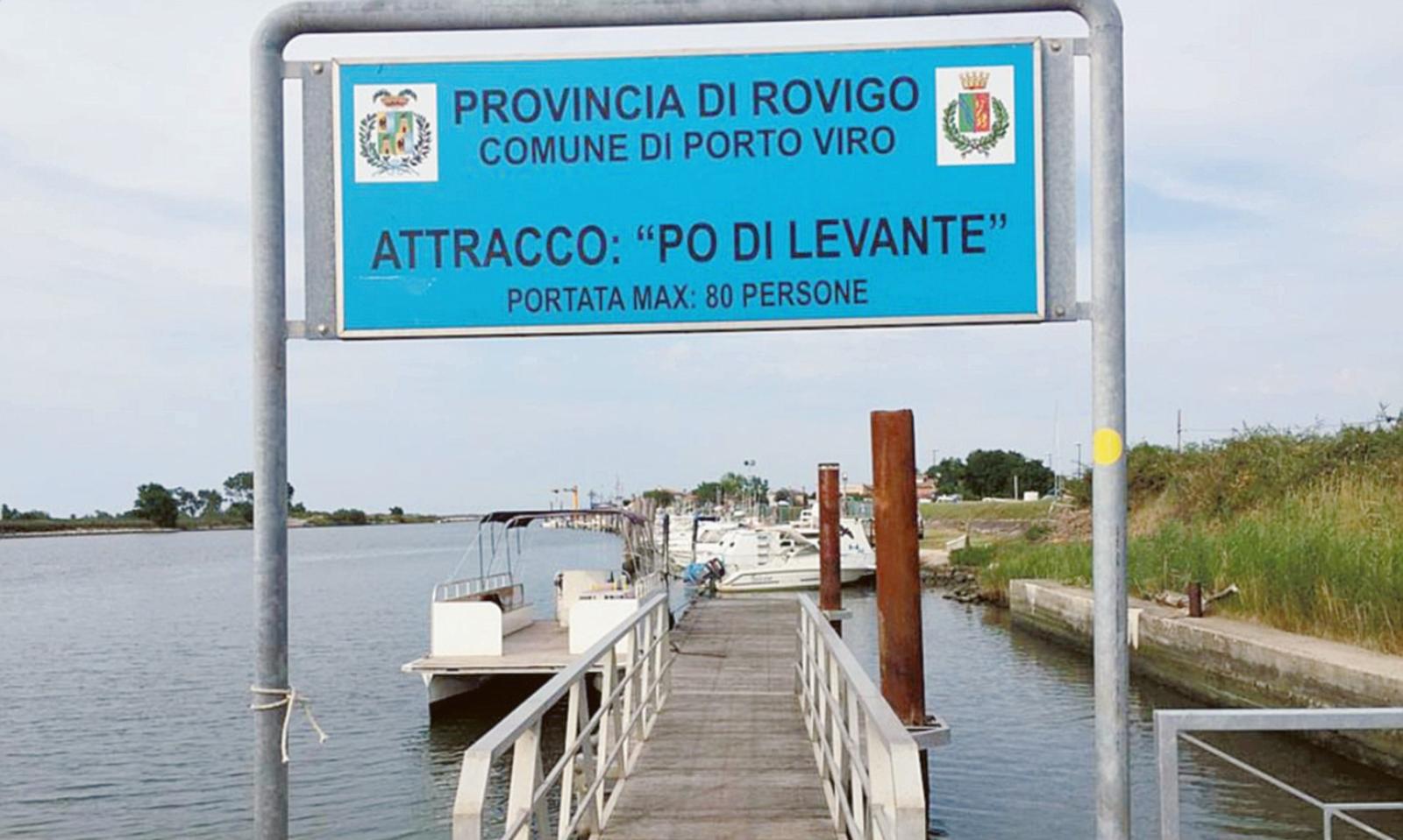 Sistemato il pontile di attracco