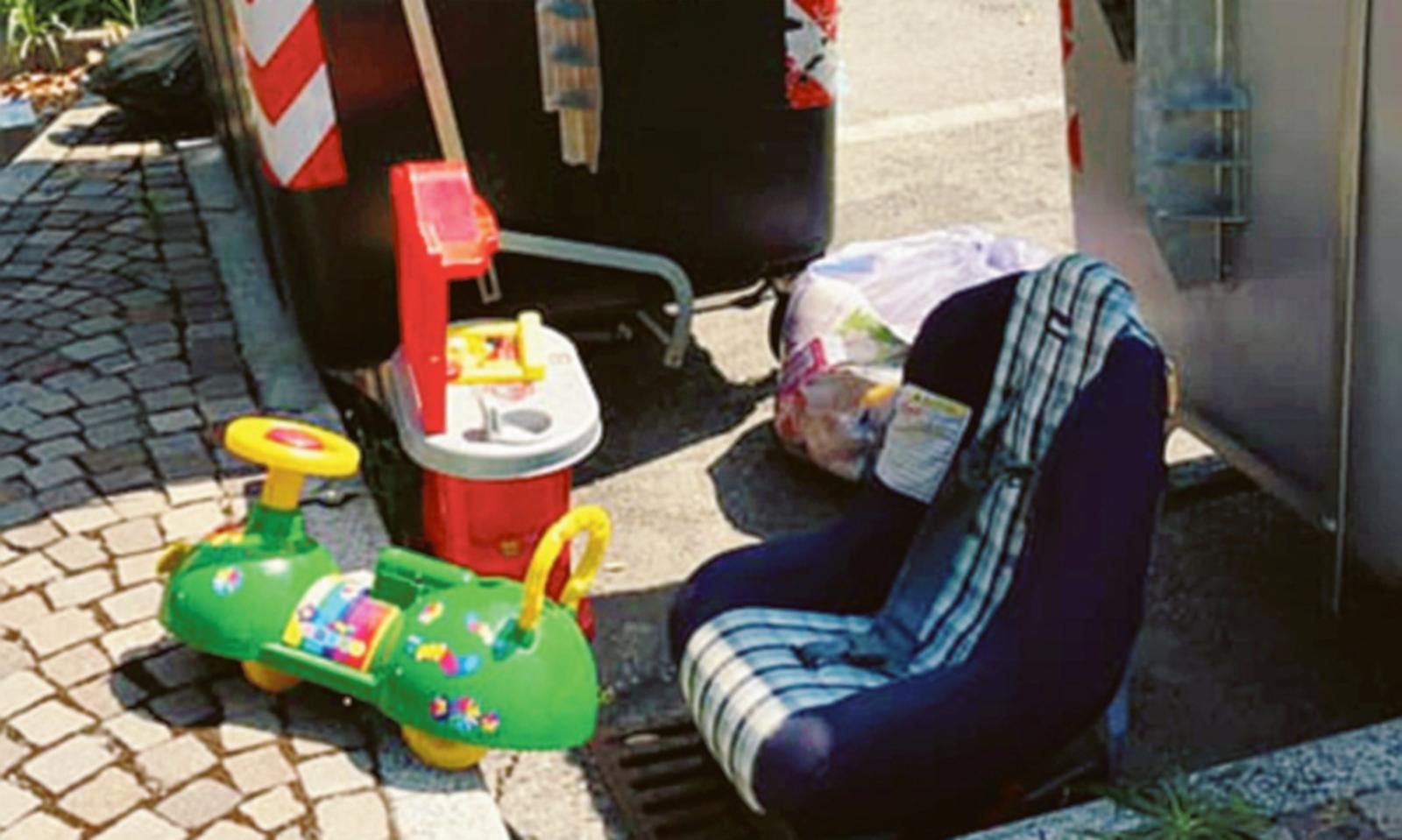 Rifiuti,  le telecamere beccano un "incivile"