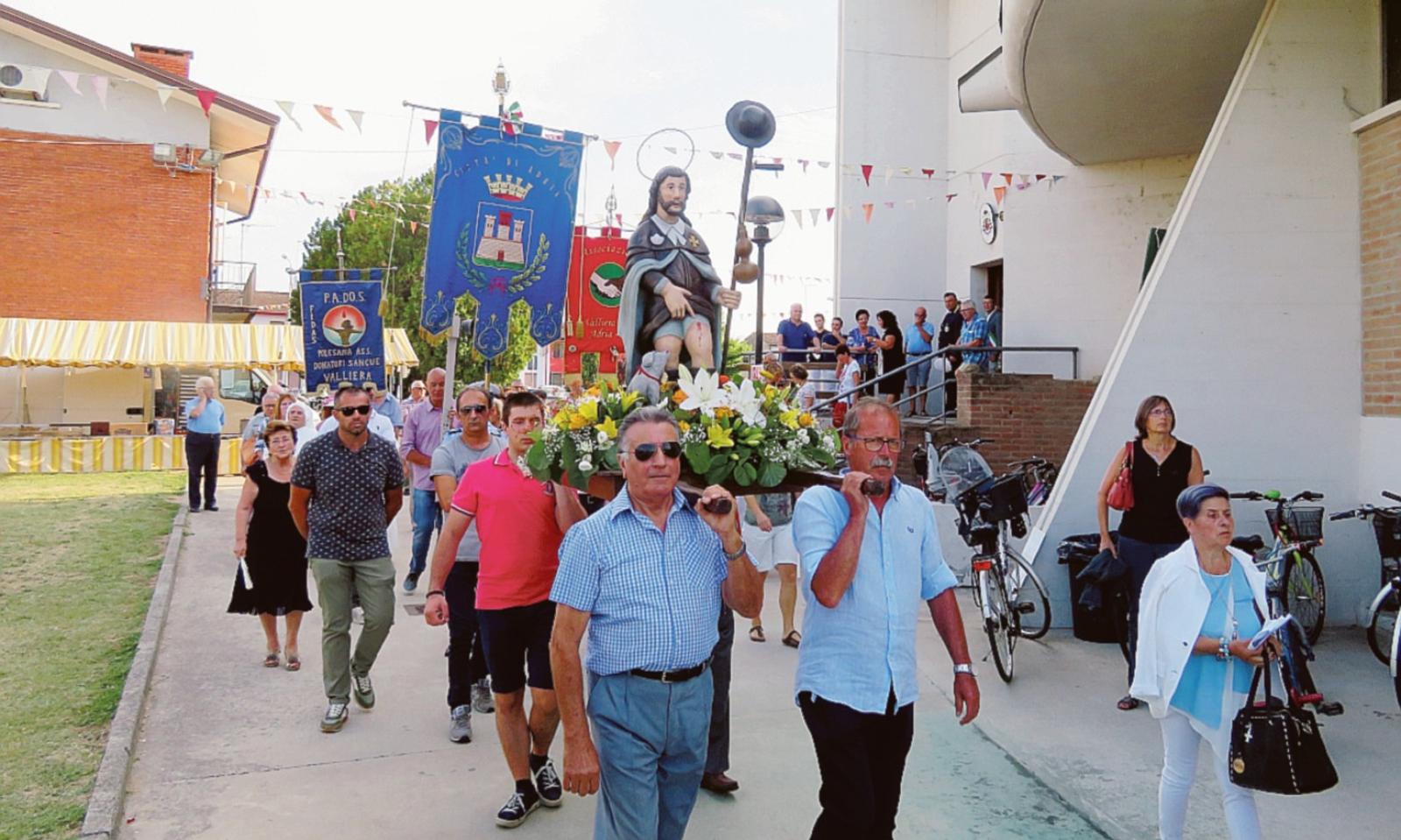 San Rocco torna nel vecchio oratorio