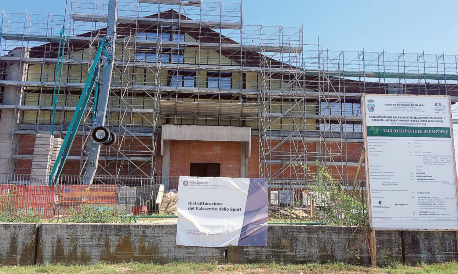 Pala Vigor, proseguono i lavori