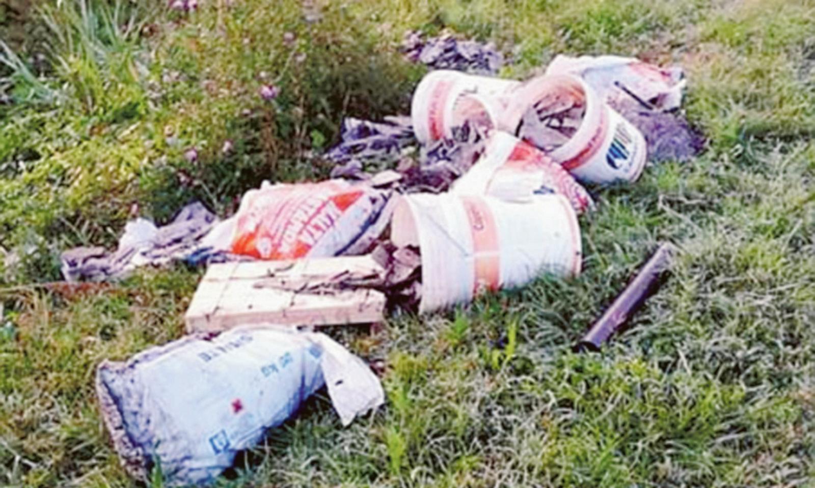 Materiale inerte ed eternit: ennesima discarica abusiva