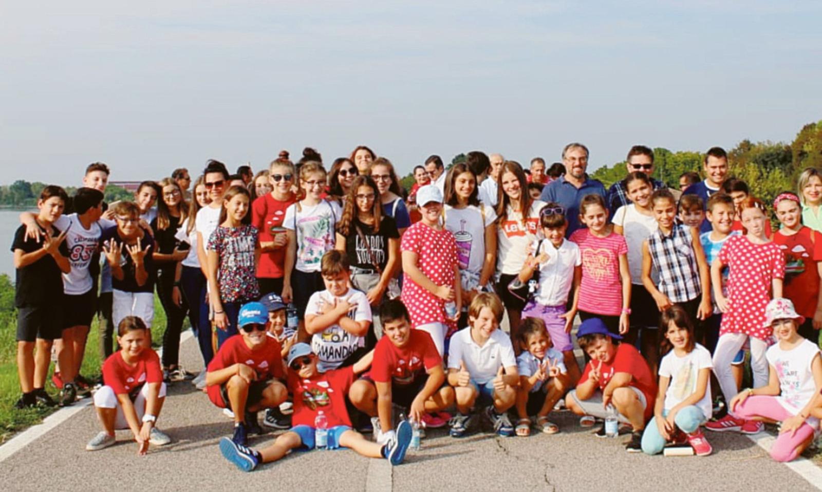 Saluto al parroco, natura e riflessioni