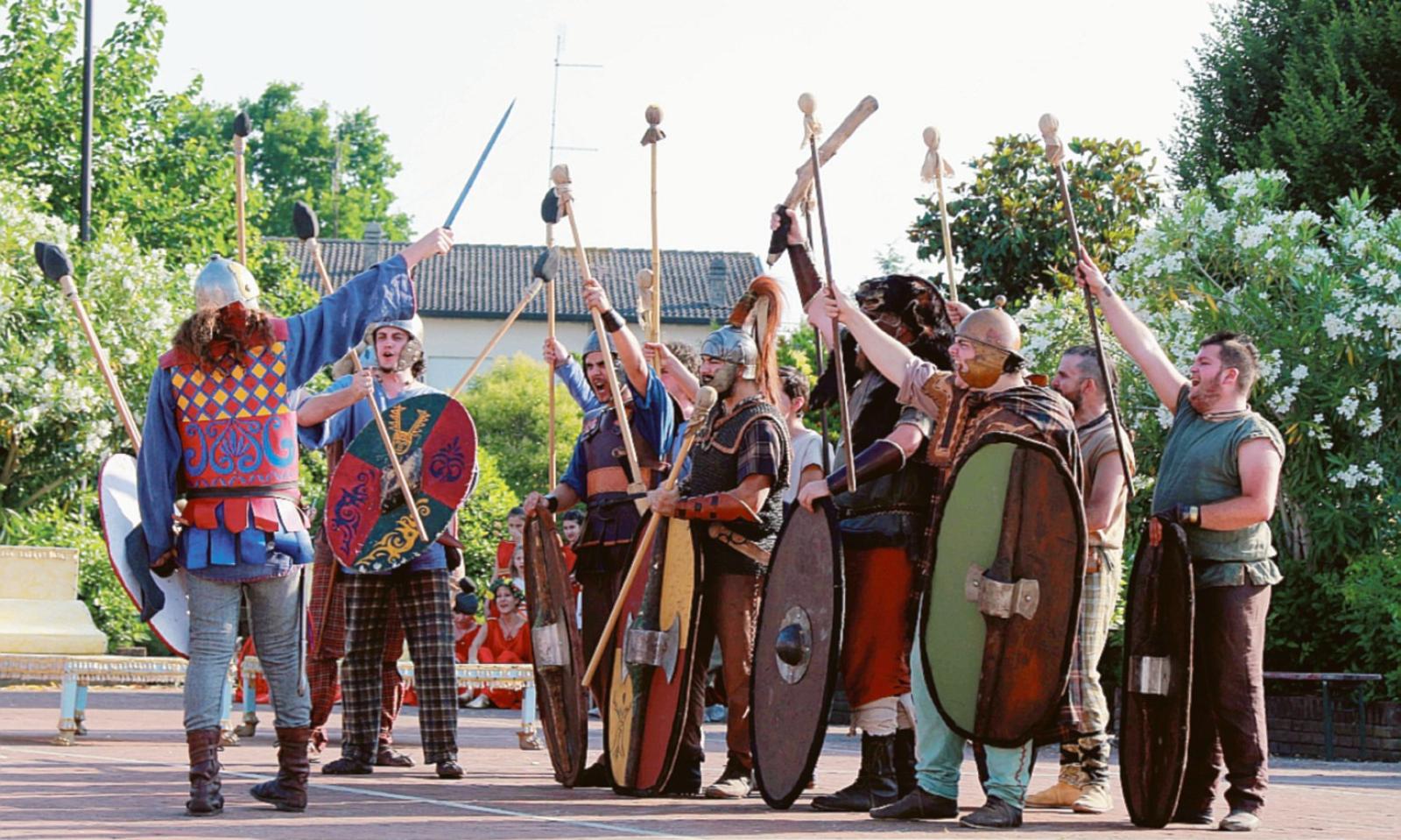 La calata di cimbri e teutoni, la Centuriazione ricalca la storia