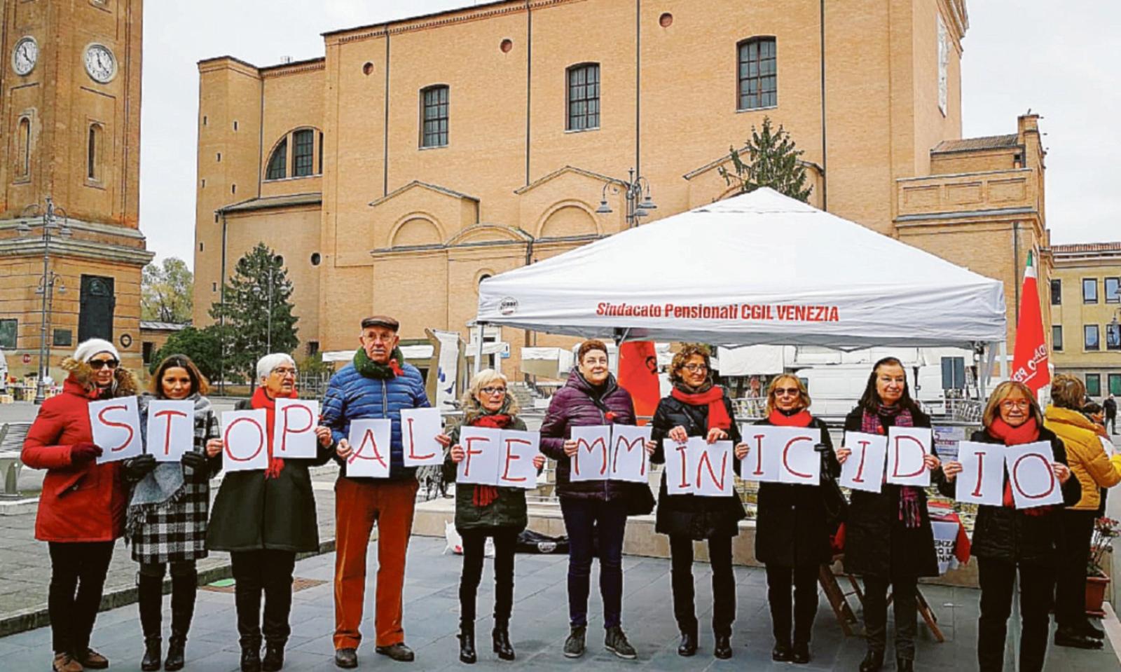 Flash mob anti-violenza