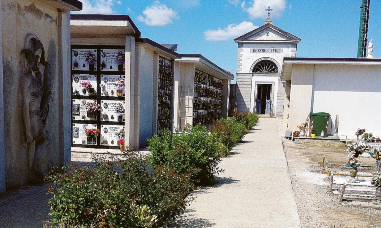 &ldquo;Tanti lavori per il cimitero&rdquo;