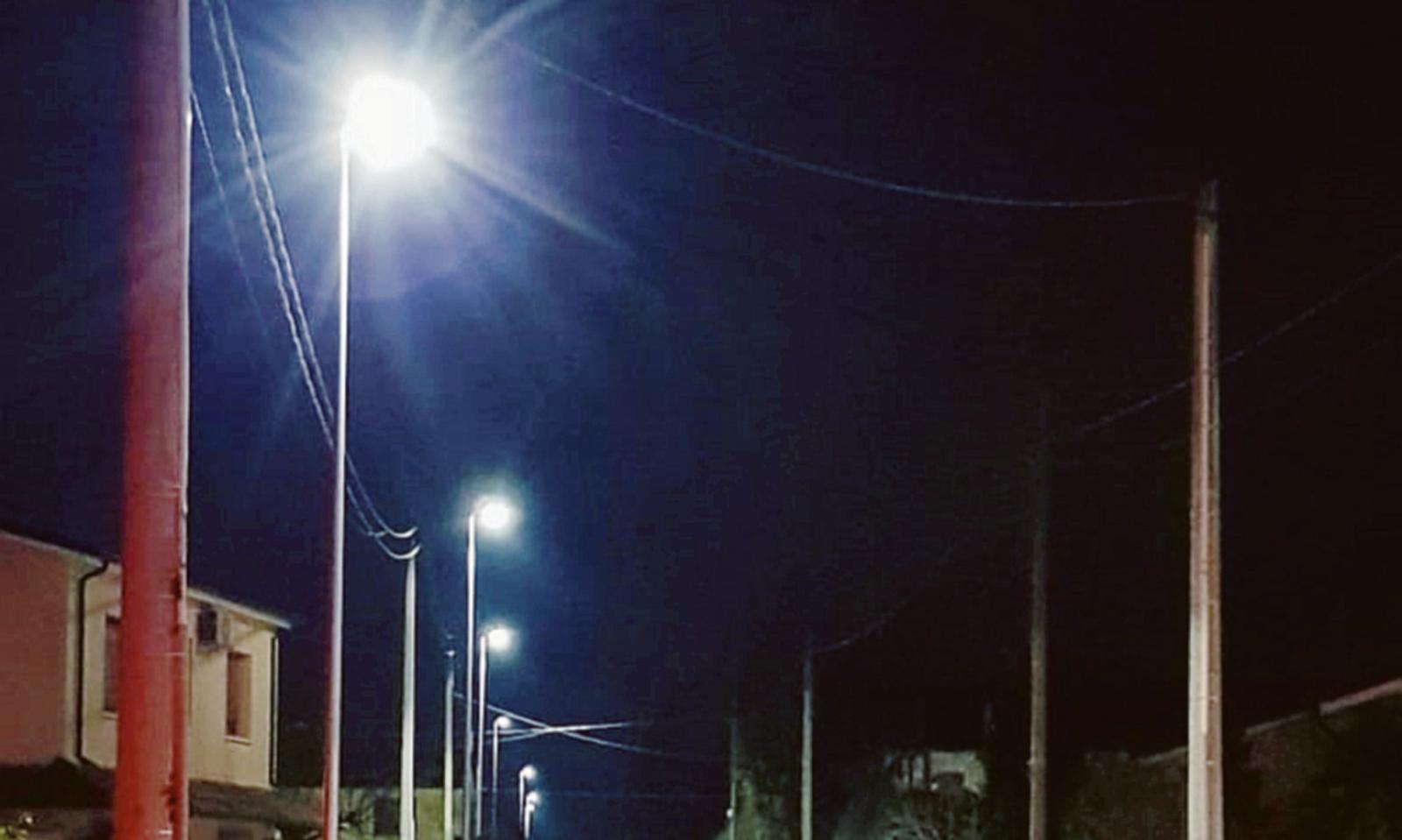 Punti luce su tutto il territorio