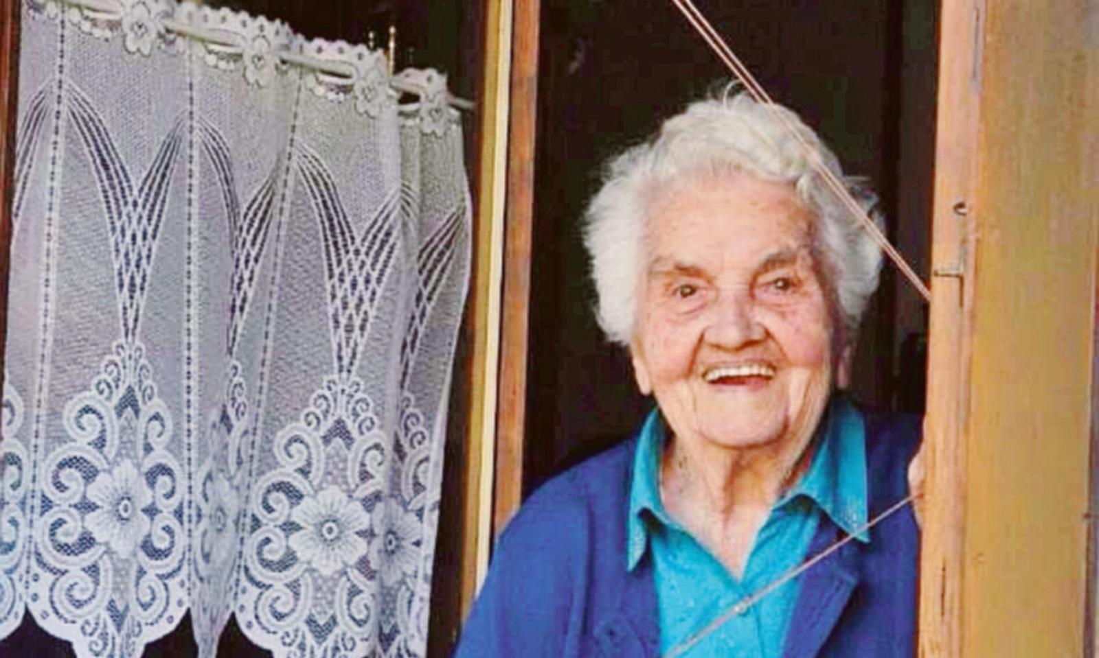 Addio nonna Giovanna, aveva 100 anni