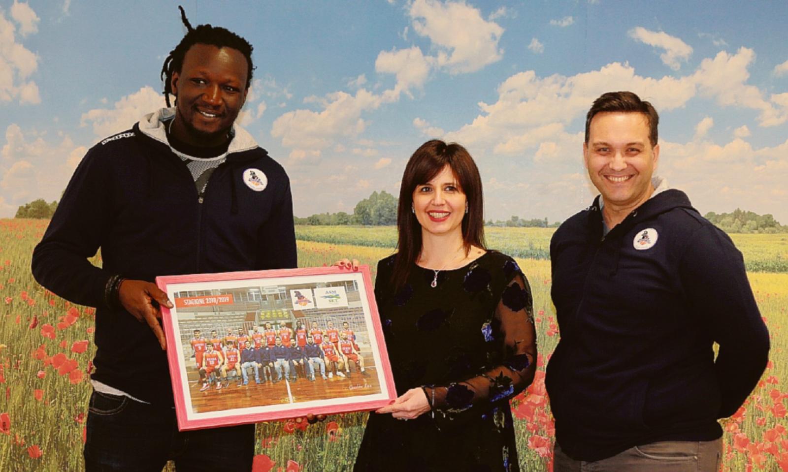 Asm Set sostiene il Nuovo Basket