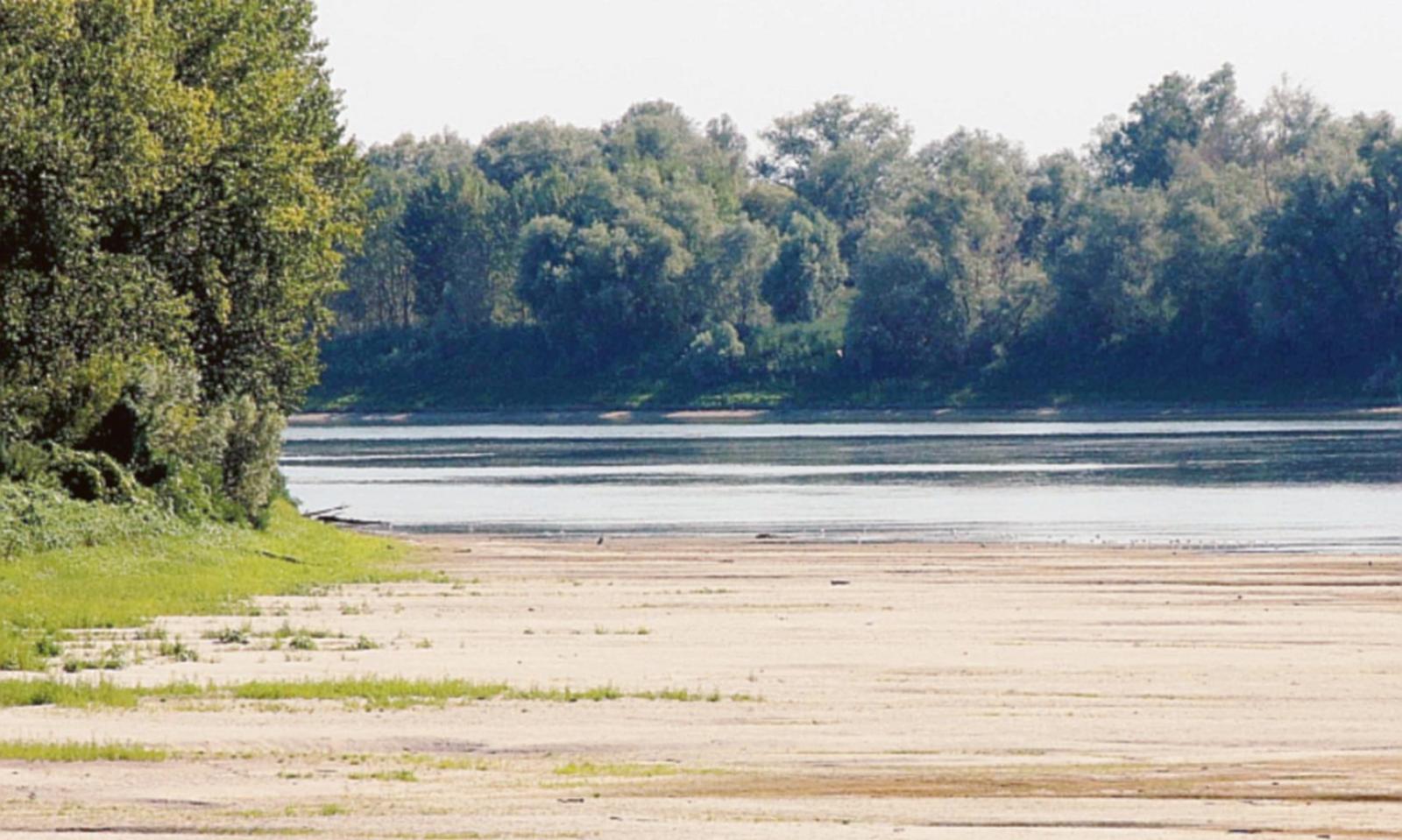 Cuneo salino, Po al limite di guardia