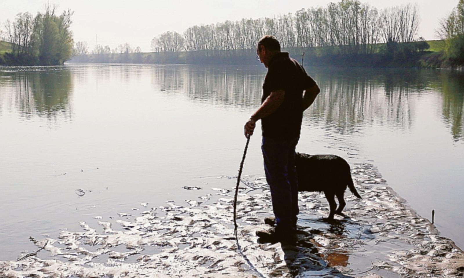 Anche l&rsquo;Adige si scopre a secco
