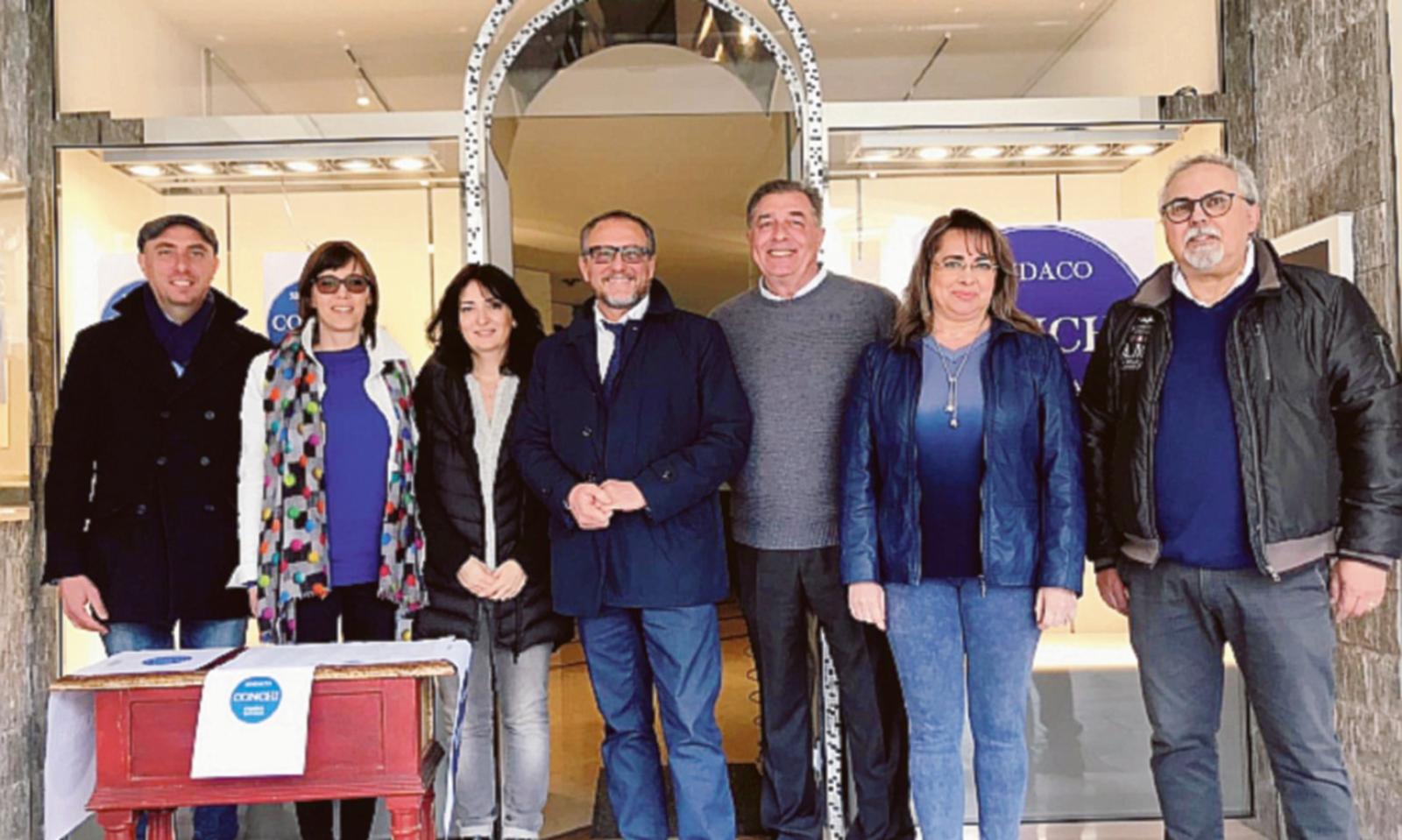 Anche la lista di Ezio Conchi raccoglie tantissimi consensi