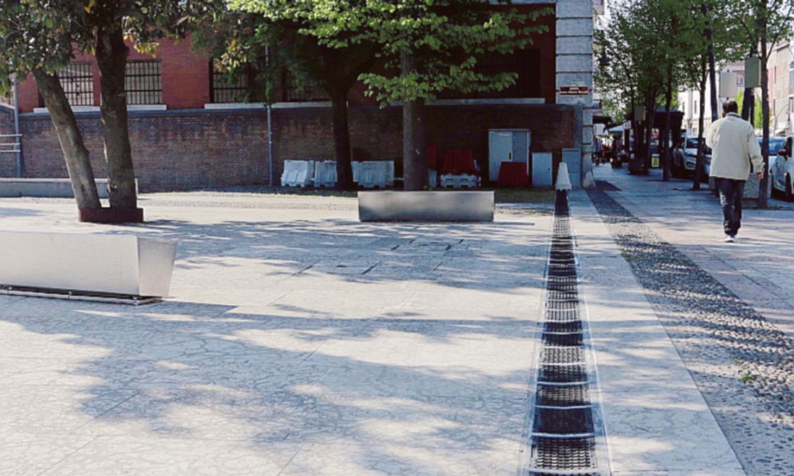 La piazzetta ex Enel rinasce