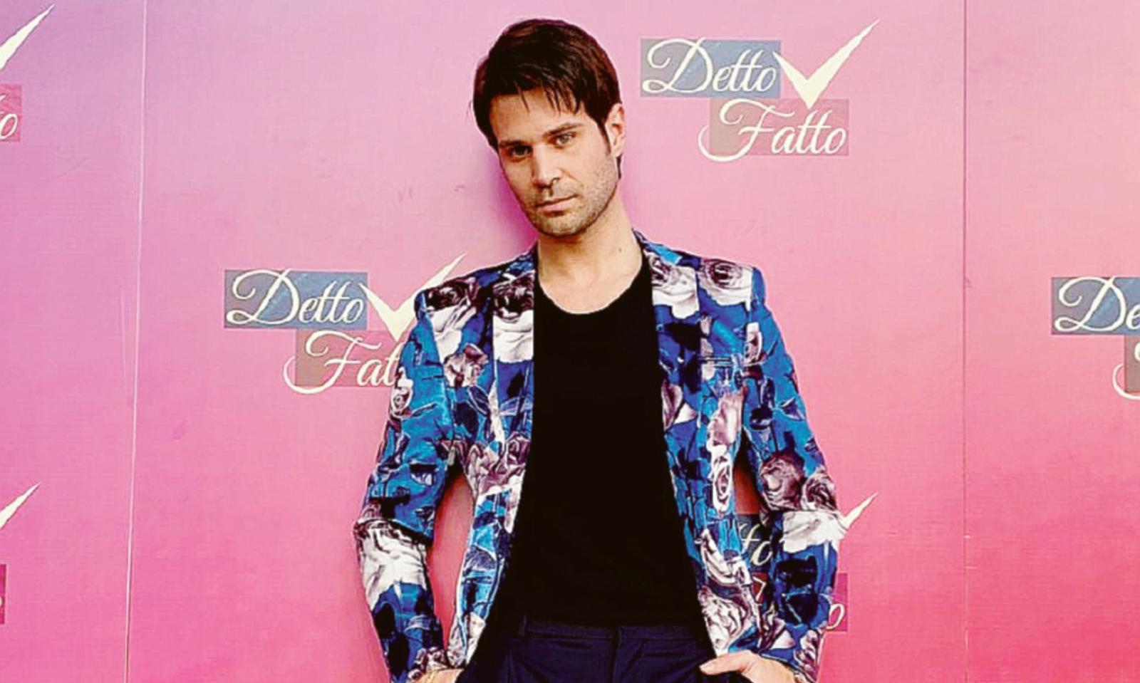 Marco Crepaldi ospite a Rai Due