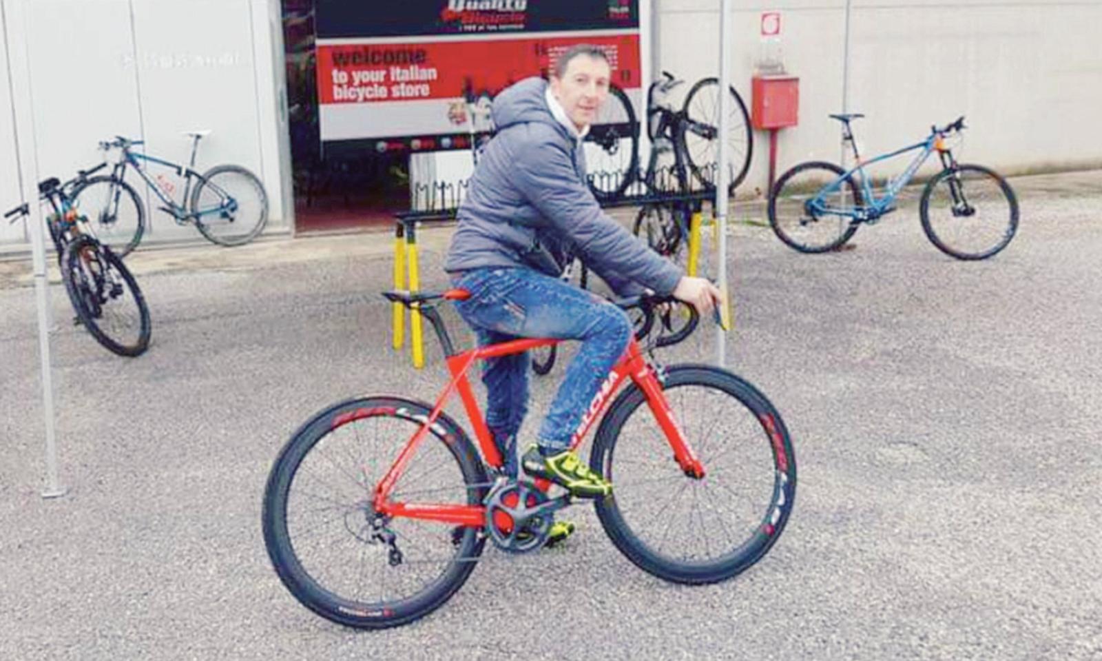 &ldquo;Addio Gimmy, compagno di mille pedalate&rdquo;