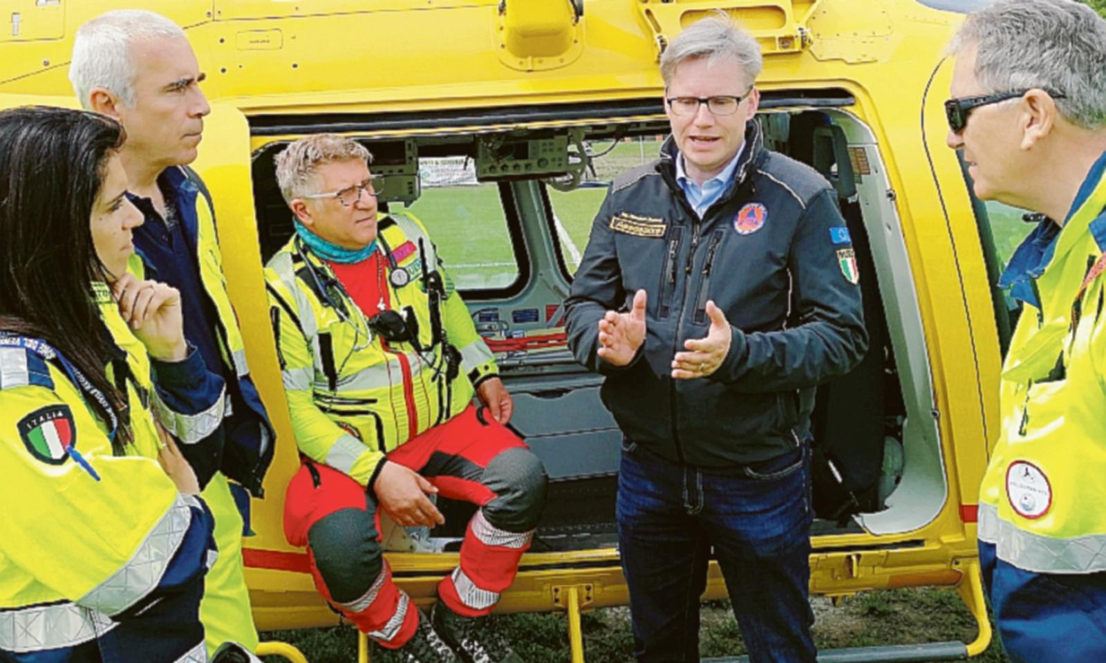 Alla Brunetti scatta la super esercitazione