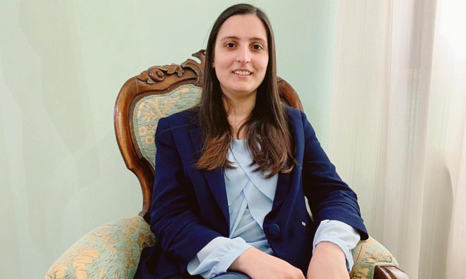 Chiccoli: &ldquo;Giovane s&igrave;, ma determinata&rdquo;