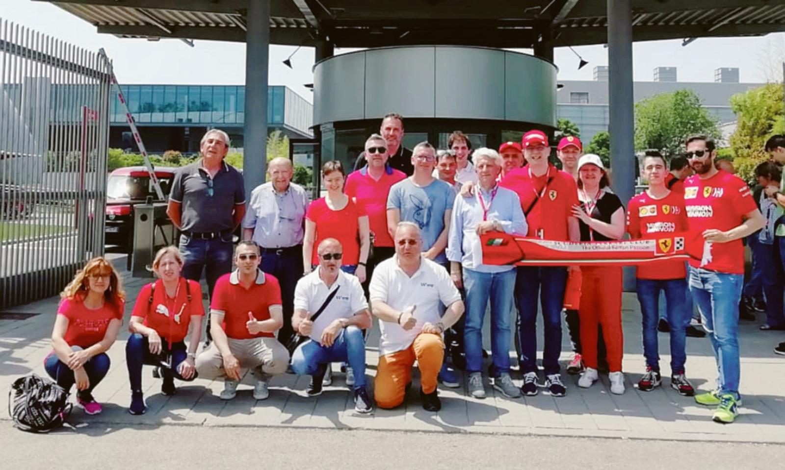 Ferraristi nel &ldquo;tempio&rdquo; di Maranello