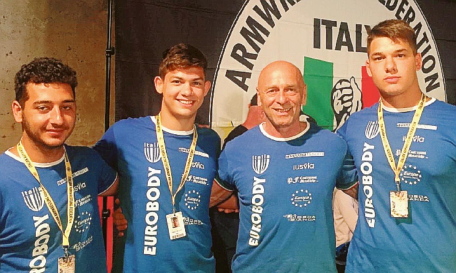 L&rsquo;Eurobody Porto Viro cala il tris di medaglie