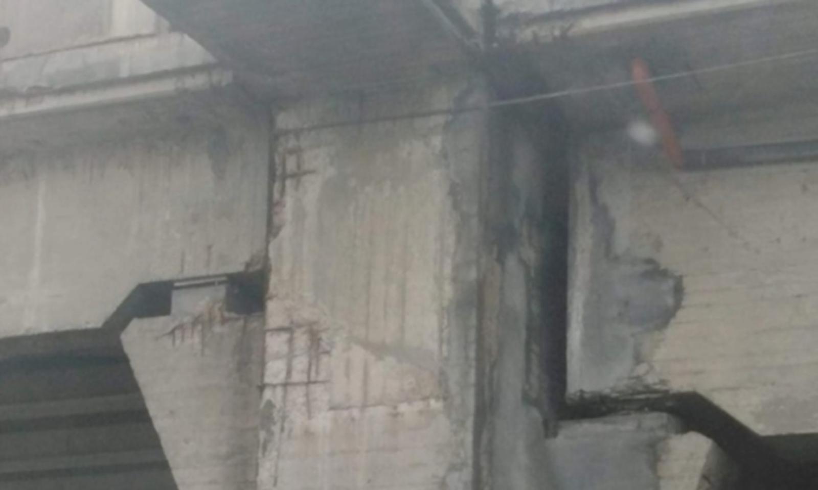 A13, crepe sul ponte: &egrave; allarme