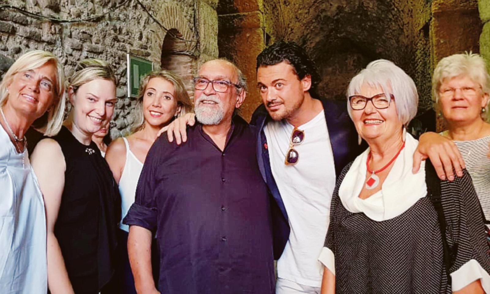 Arena, Polesine nel backstage