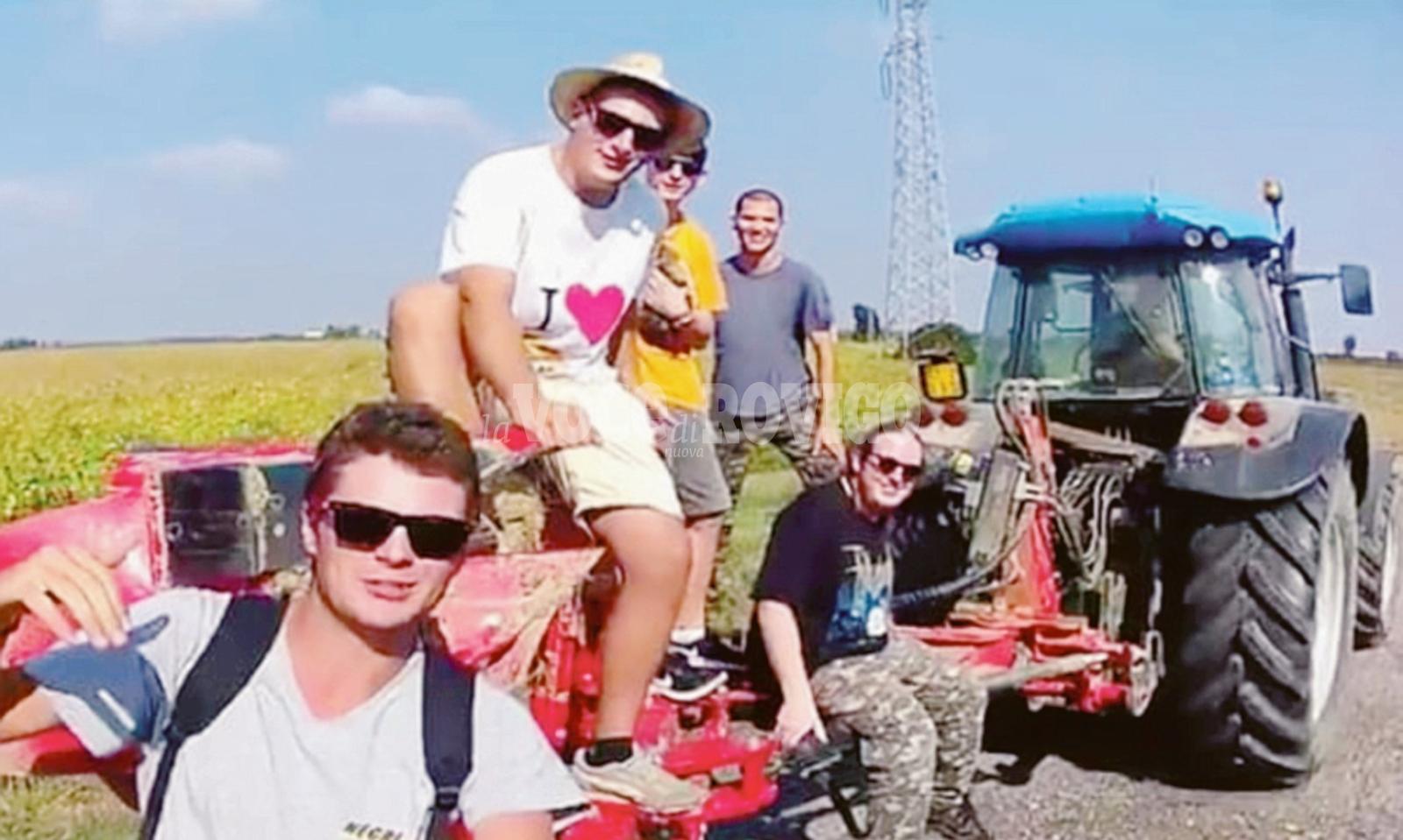 Sulla &ldquo;Paya&rdquo; col trattore