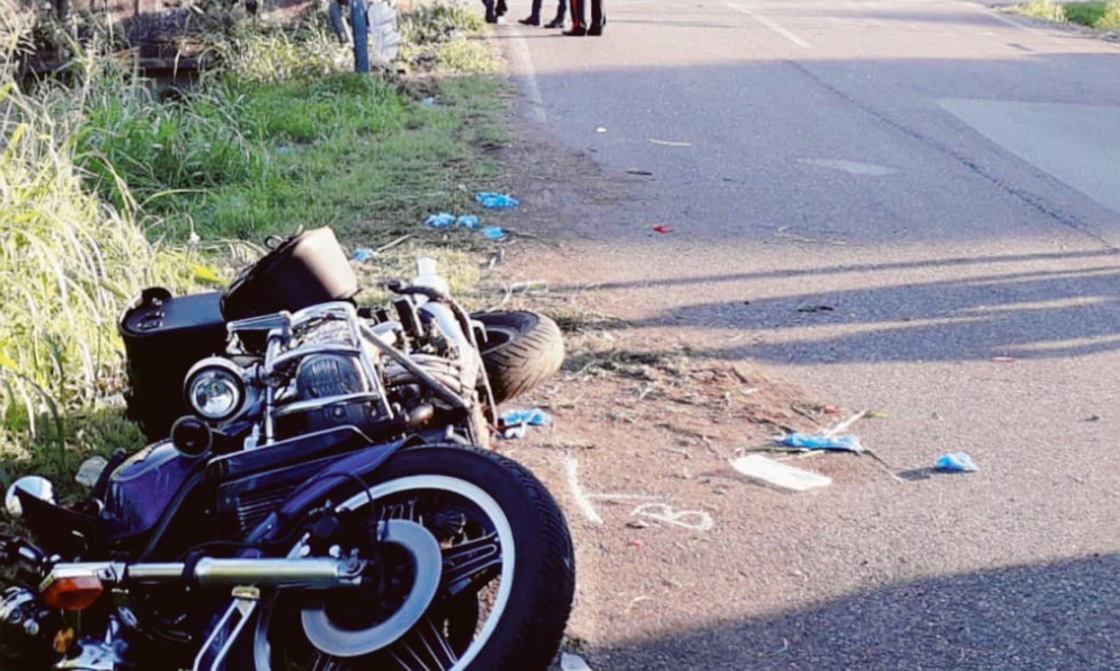 Si schianta in Romea, grave centauro