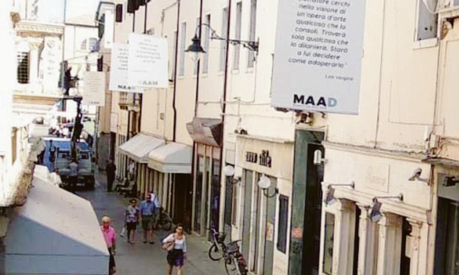 Il museo scende in strada, lungo il Corso