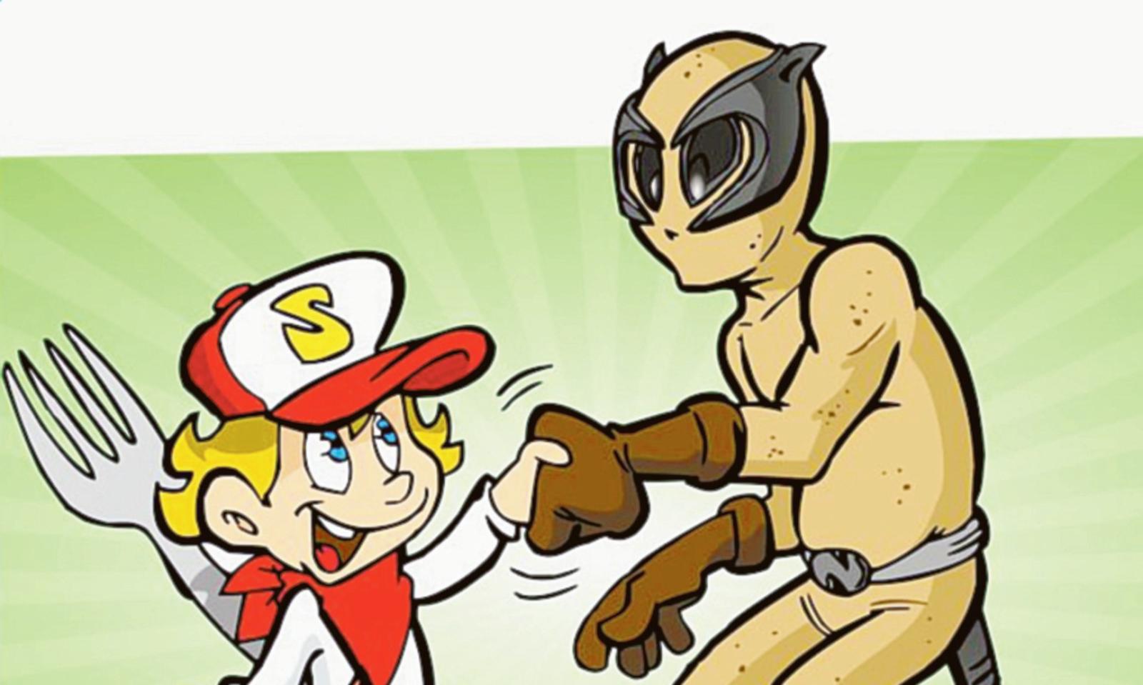 In aula, educazione alimentare a fumetti