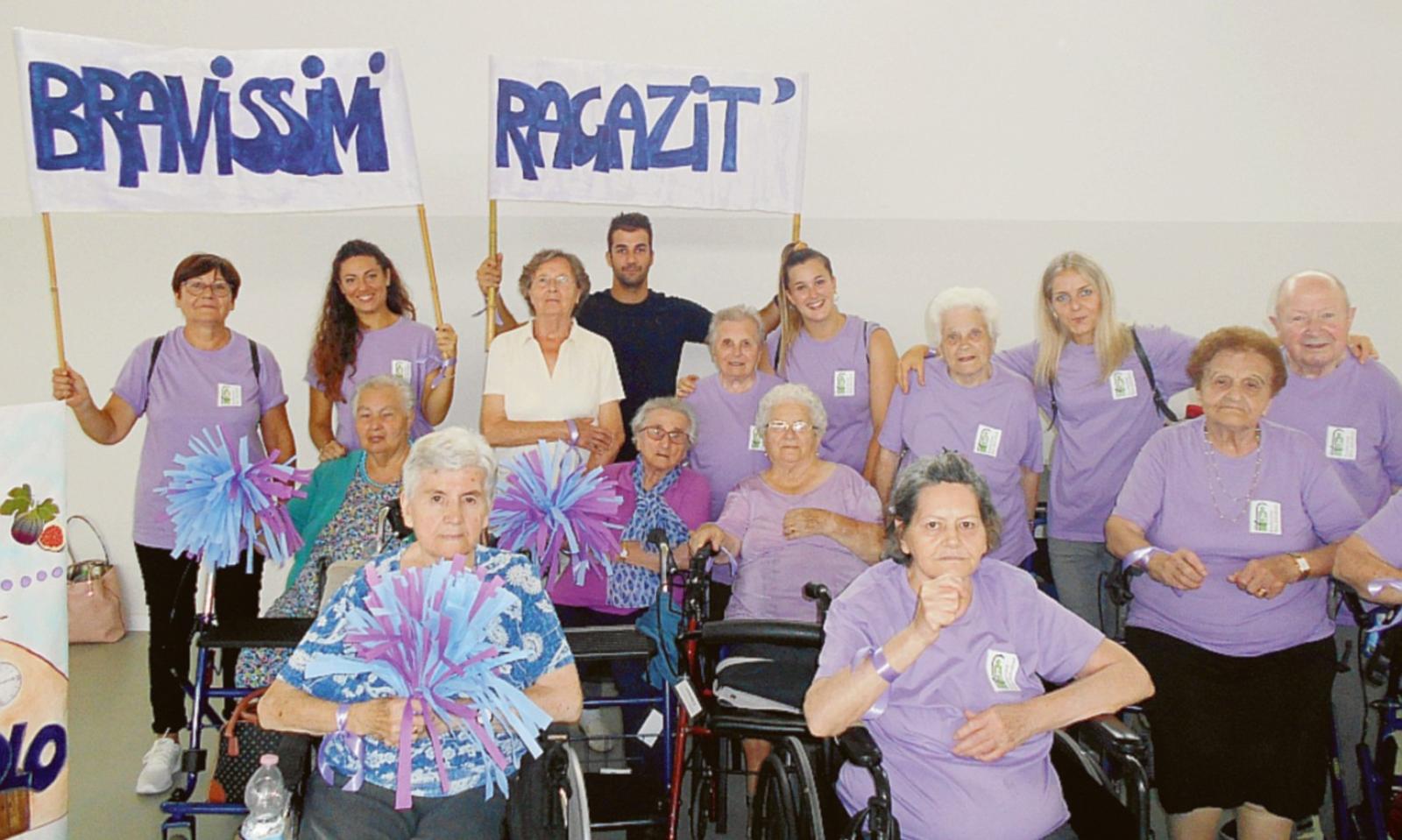 Le Olimpiani dell'anziano sono uno spettacolo