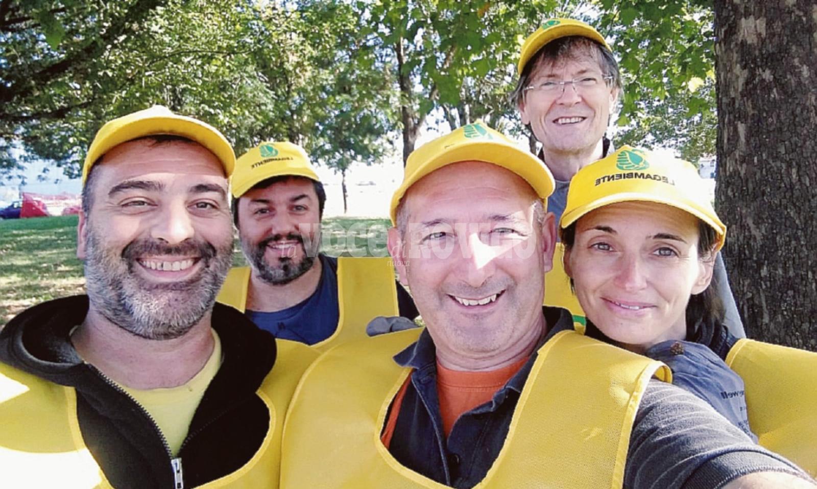 Pure la giunta pulisce il paese