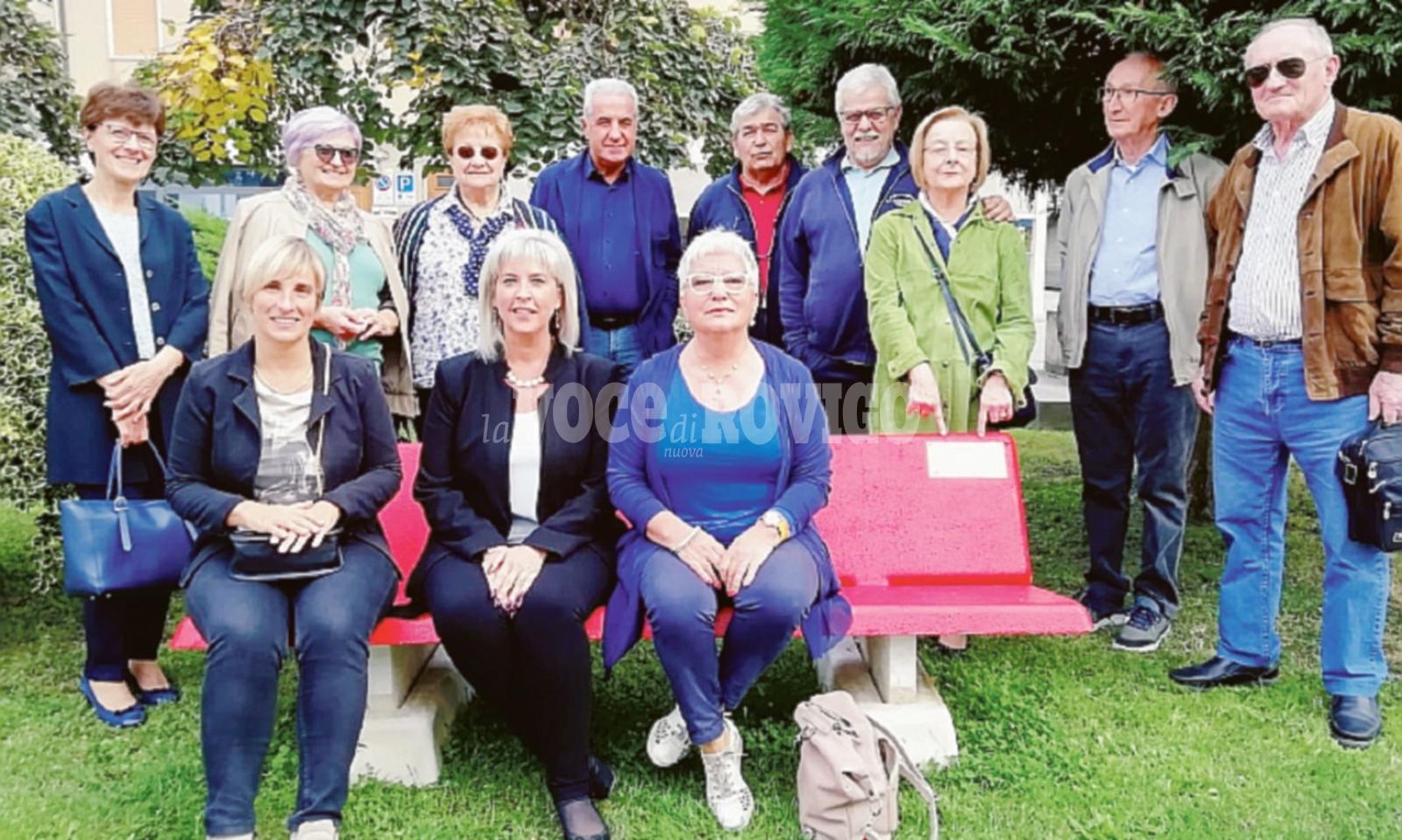 Una panchina contro la violenza