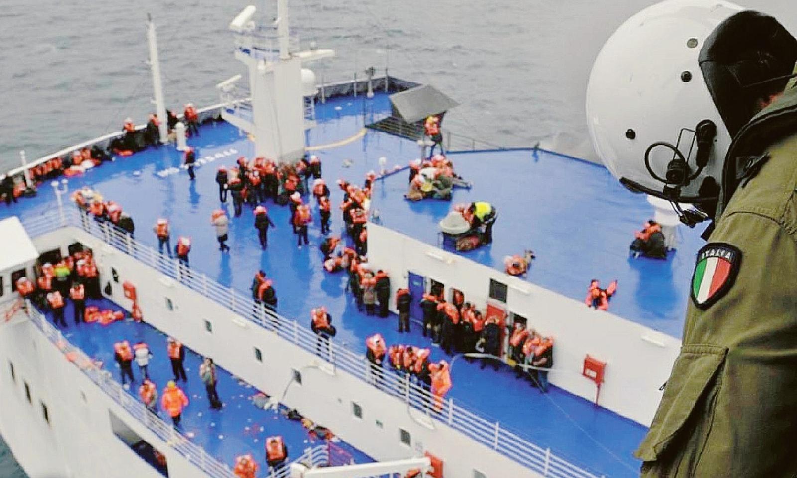 Naufragio, Visentini a processo