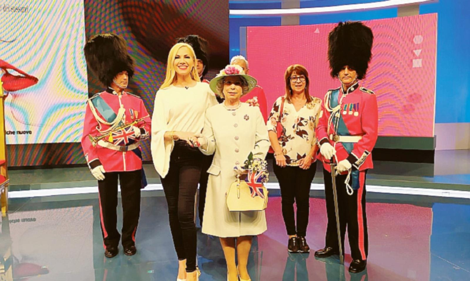 The Queen spopola in televisione