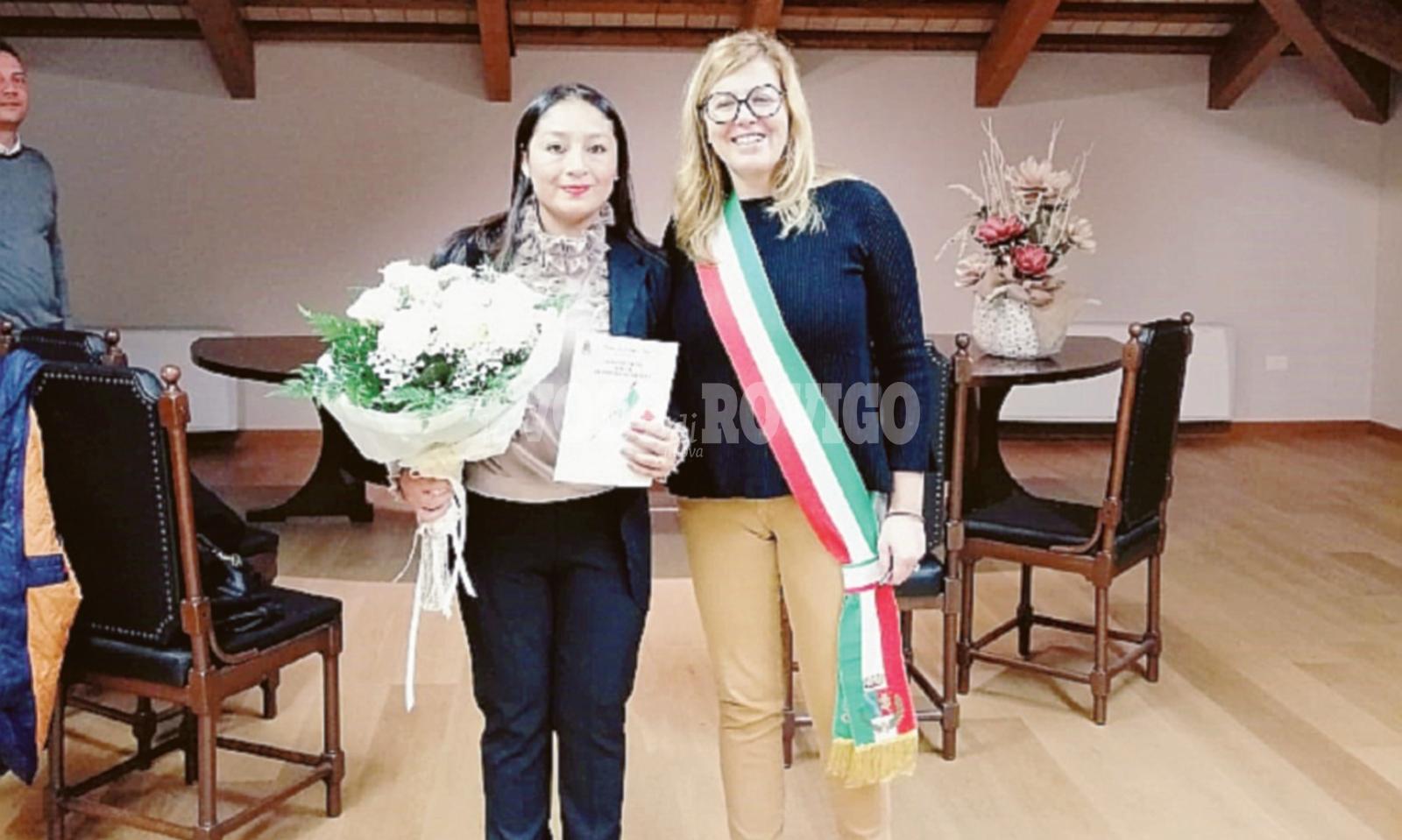 Lorena adesso &egrave; italiana: ieri mattina il giuramento