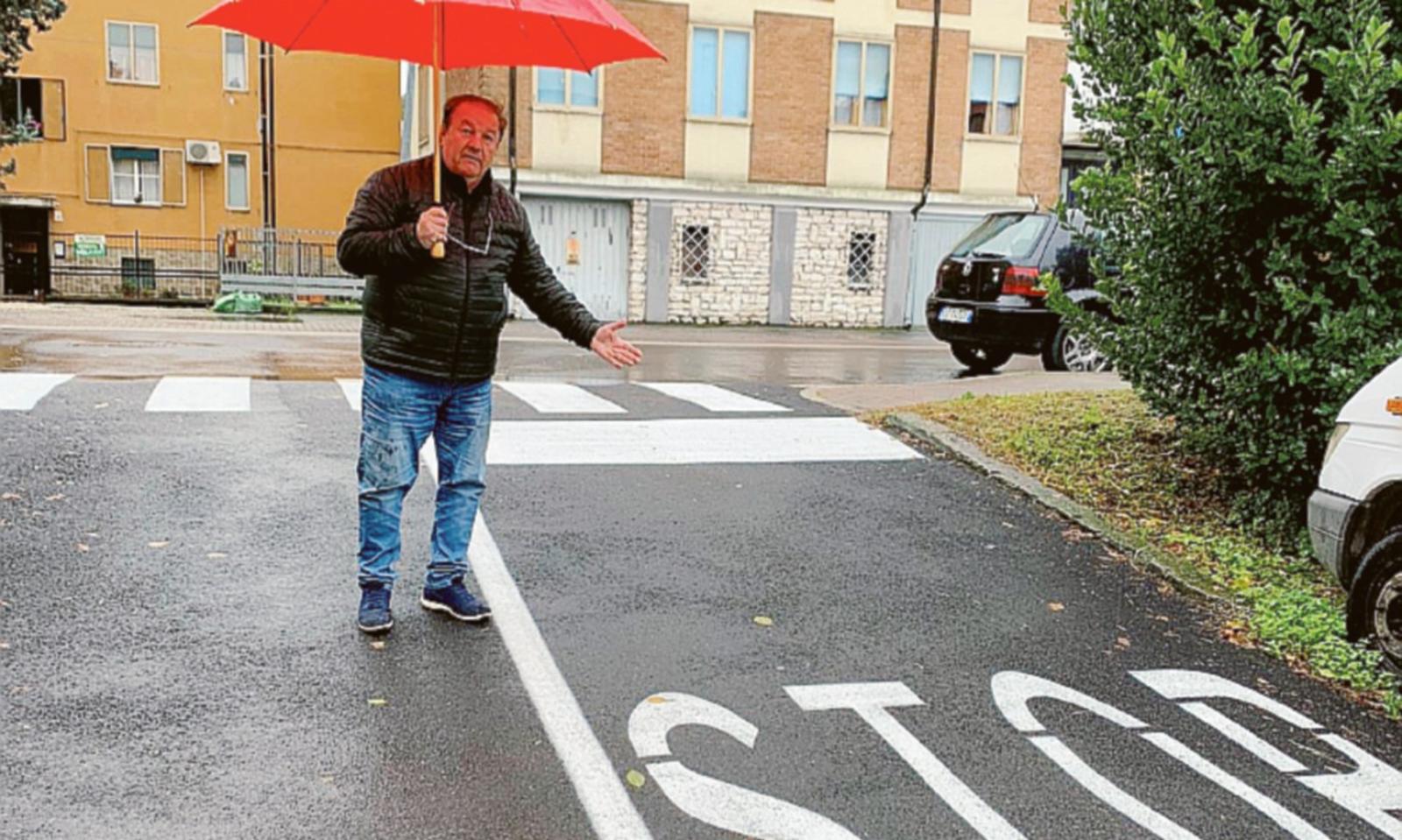 Via Degan, uno &ldquo;stop&rdquo; pericoloso