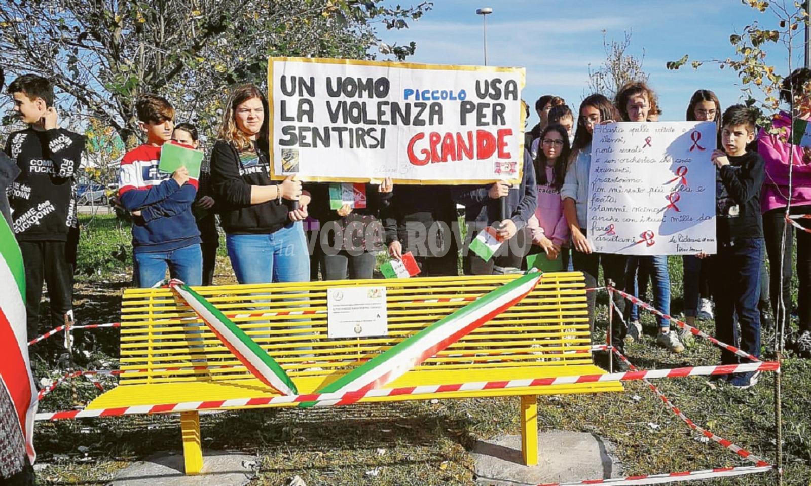 Una nuova panchina di Maila