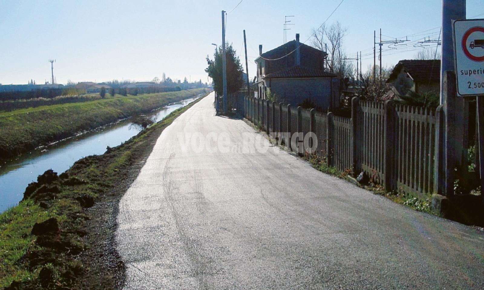 Lungo il Poazzo arriva il guard rail