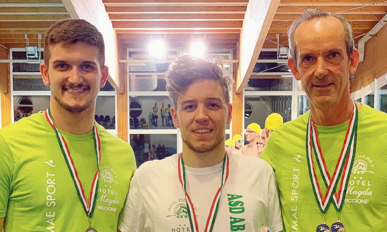 I tre moschettieri a medaglia