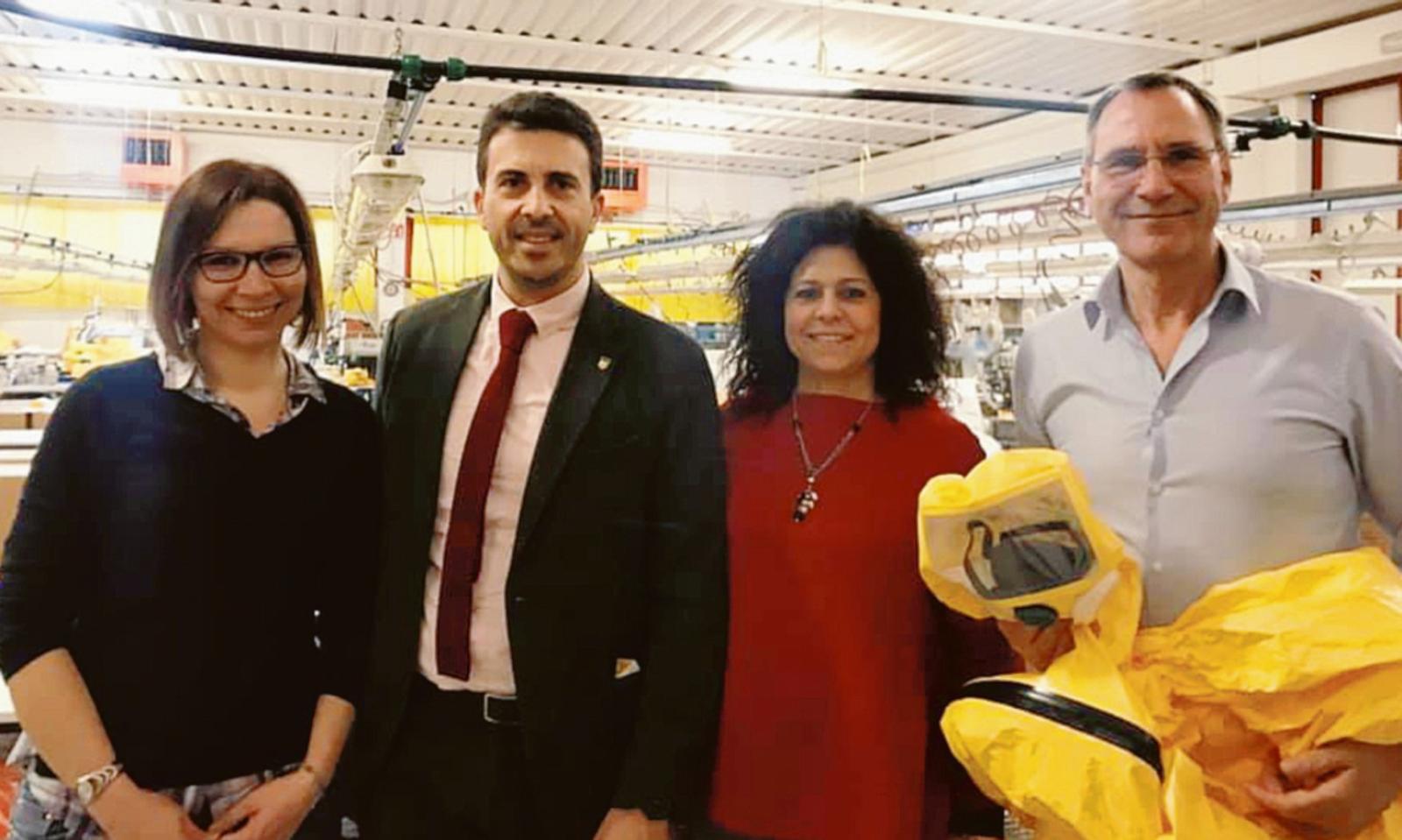 Le tute anti Coronavirus made in Polesine