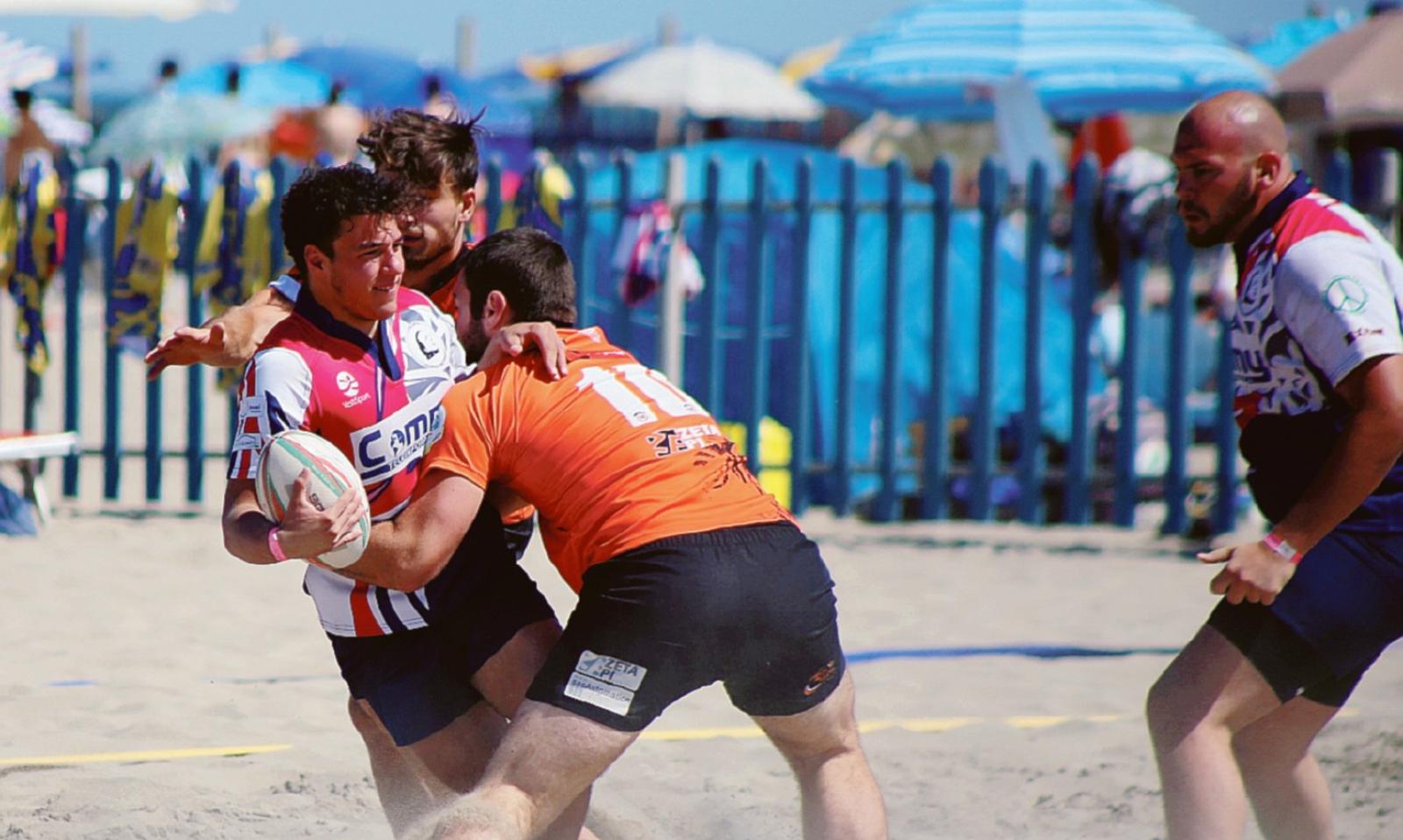 Il Beach rugby fa tappa a Rosolina