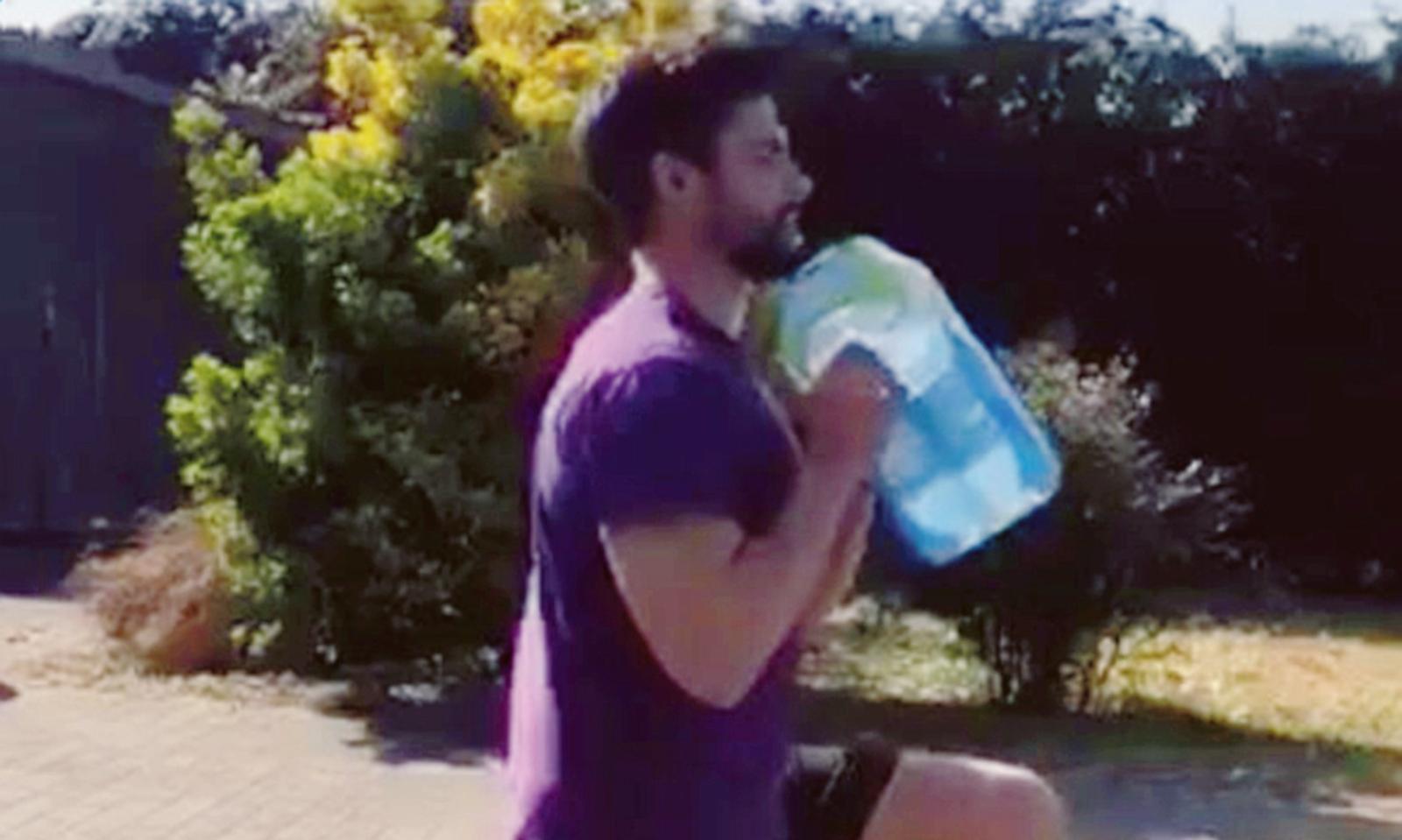 &ldquo;Stiamo a casa e ci alleniamo cos&igrave;&rdquo;