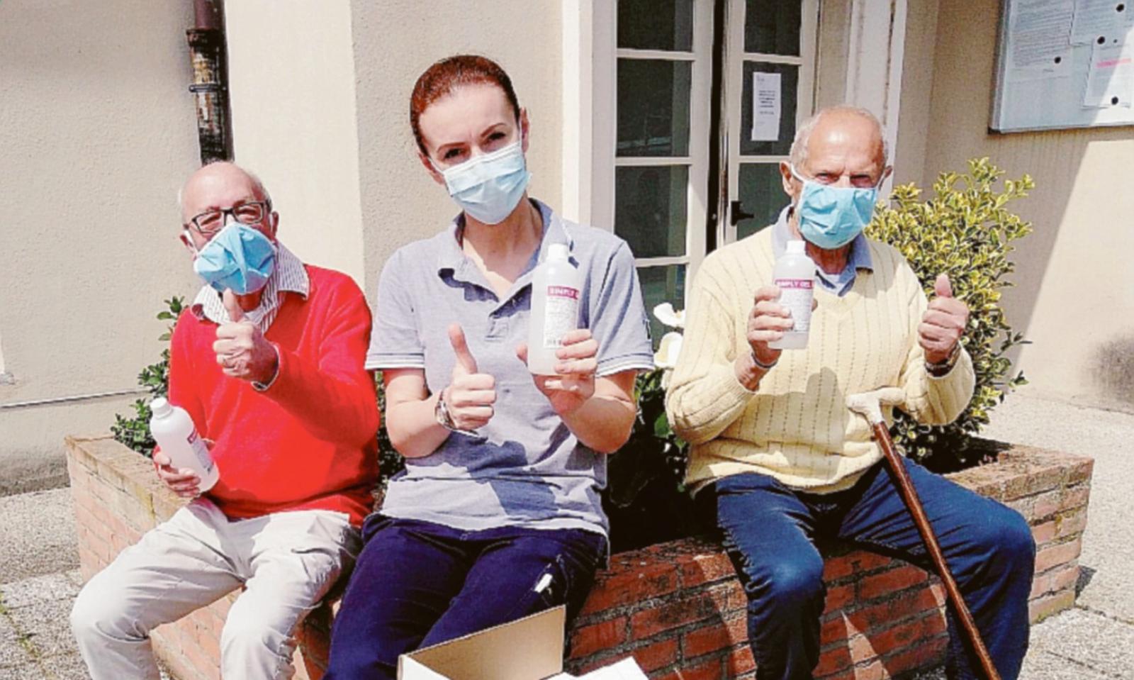 Ipab, donato il gel igienizzante